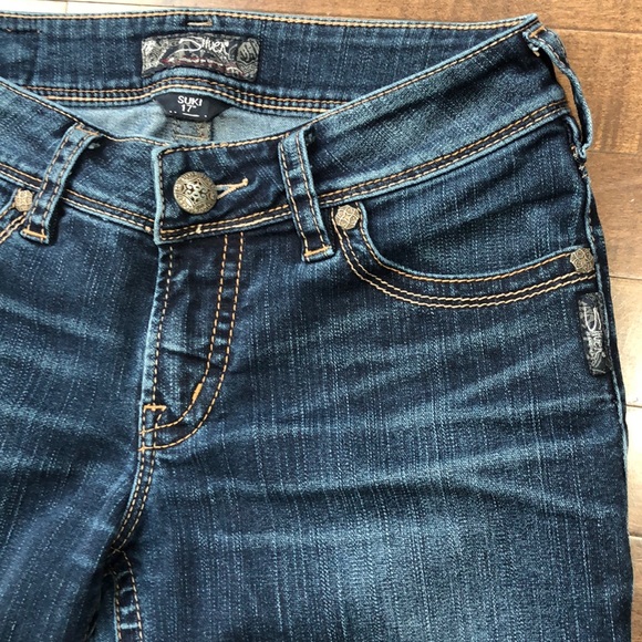 Silver Jeans Blue Suki 17” Bootcut Jeans Size 27 - Picture 6 of 14